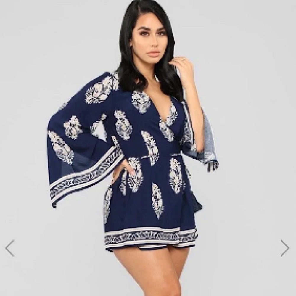 FASHION NOVA ABBY ROMPER